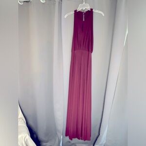 Formal dress maroon